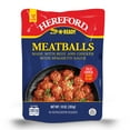 thumbnail image 2 of (4 pack) Hereford Meatballs with Spaghetti Sauce, Fully Cooked, Shelf Stable, 10 oz Pouch, 2 of 7