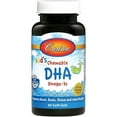 thumbnail image 1 of Carlson Labs Carlson Kids Chewable Dha Orange, Potency And Quality Guaranteed, 60 Gels, 1 of 6
