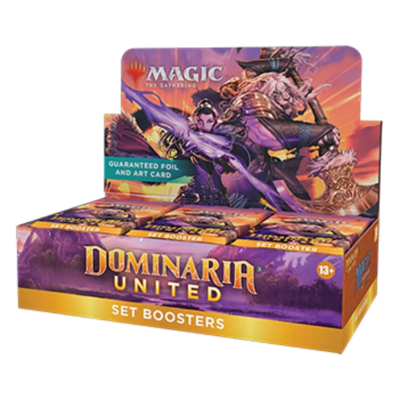 Magic the Gathering: Dominaria United Set Boosters Box 30 packs, 12 cards per pack