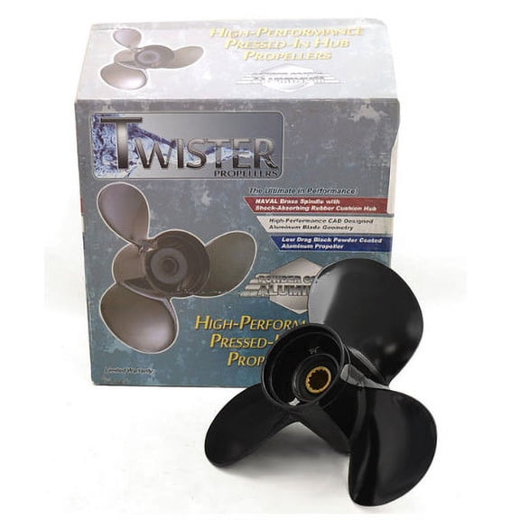 Michigan Wheel Twister Boat Propeller 201212 | Evinrude RH 11 3/8 x 12 P