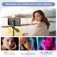 thumbnail image 3 of Trípode Sensyne para selfies con mango giratorio de 360° y luz LED, 3 of 6