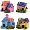 thumbnail image 1 of 4Pcs Micro-landscape Mini House Craft Mini House Ornament Micro Landscape Decor, 1 of 8