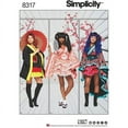 thumbnail image 3 of Simplicity Crafts Size 16-24 Kimono Costume Pattern, 1 Each, 3 of 6