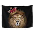 thumbnail image 3 of POPCreation Wall Tapestry Huge African Lion King Dorm Throw Bedroom Living Room Decorative Hanging 80x60 inches, 3 of 3