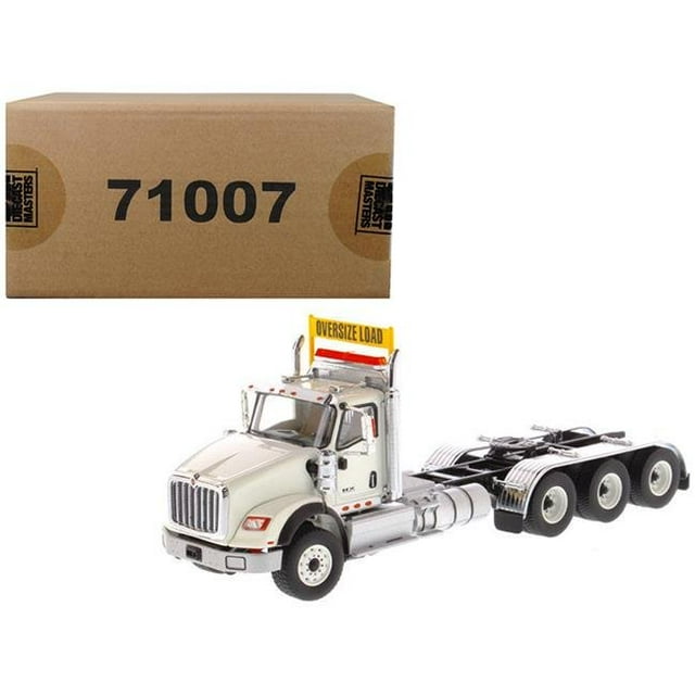 International HX620 Day Cab Tridem Tracteur Modèle Moulé sous Pression, Blanc