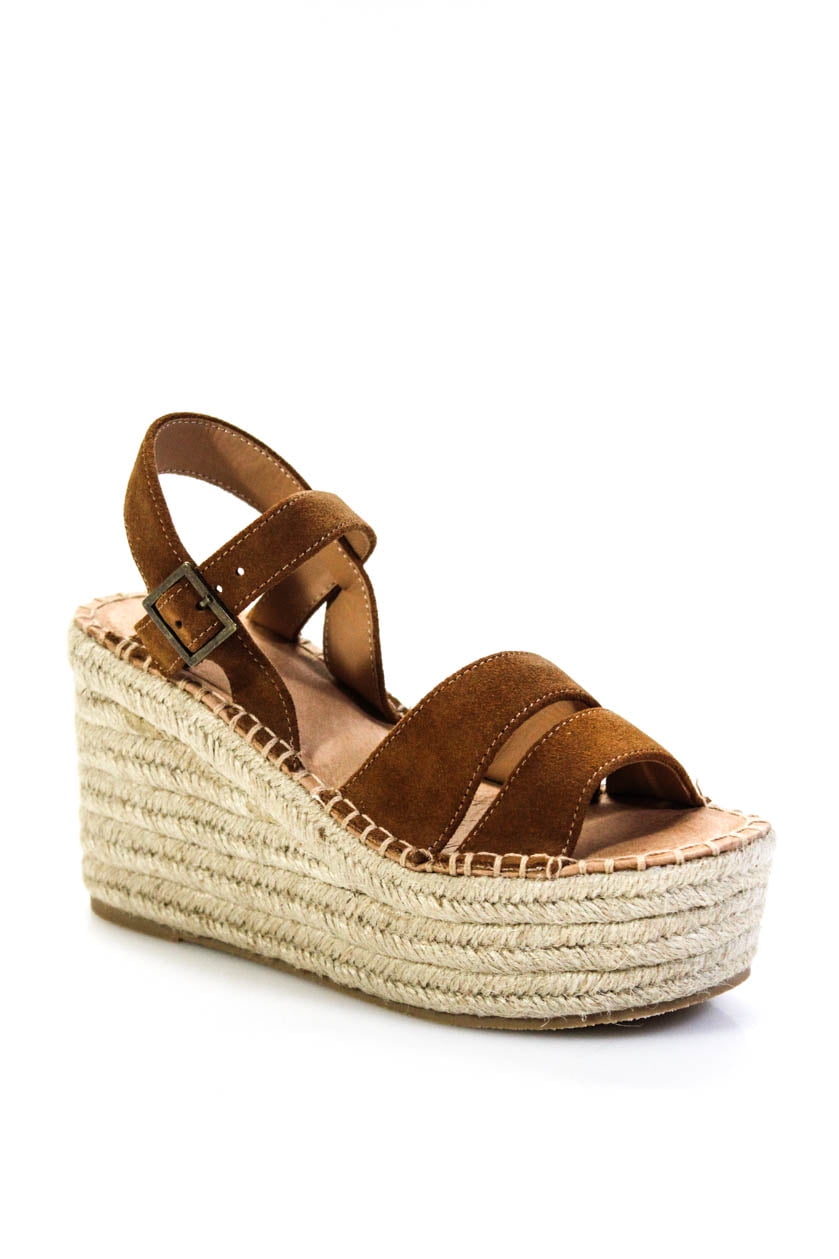 tan suede wedge sandals