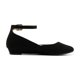 thumbnail image 2 of Flats de gamuza negra REVONA para mujer DREAM PAIRS Talle 11, 2 of 6