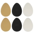 thumbnail image 1 of Uxcell 3 Pairs Non-Skid Shoe Pads No Slip Shoe Bottom Grip Stickers Sole Protector Silicone Cushion Black Yellow White, 1 of 7