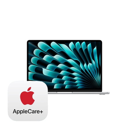 (CTO) Apple 13-inch MacBook Air: M5 chip w 10-core CPU - 10-core GPU, 24GB, 512GB, Silver, 40W - Z1L0000RV - (2026) - Bundle w AppleCare+