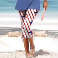 thumbnail image 2 of Womens Relaxed Fit Pants by Generic Summer Casual Drawstring Solid Cropped Cargo Pants, Black, Size XL, 2 of 5