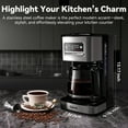 thumbnail image 4 of Gevi 5 Cups Small Coffee Maker, Compact Coffee Machine with Filter, Warming Plate and Coffee Pot,New Condition, 4 of 10