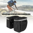 Kydely 25L Waterproof Bicycle Rear Rack Saddle Bag, 600D Oxford Cloth ...