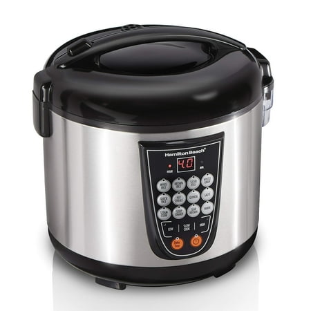Photo 1 of Hamilton Beach (37571) Digital MultiCooker, 4.5 Quart Capacity, 14 Pre-Programmed Settings, Stainless Steel