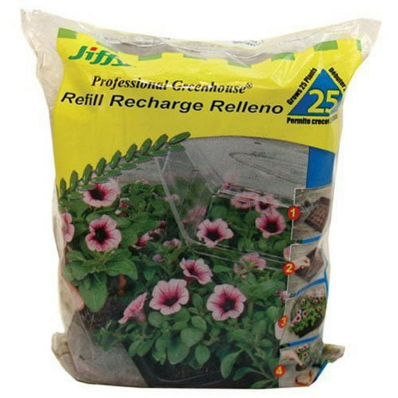 Jiffy Peat Pellets Flower and Vegetable Fertilizers, 42mm with Eliminates root damage (25 Pack)