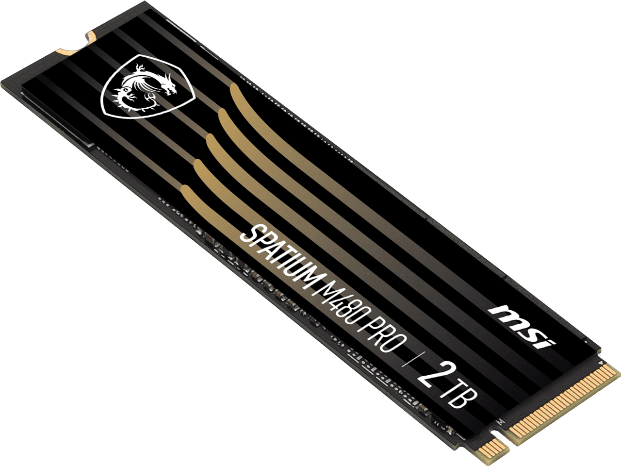 内蔵型SSD MSI SPATIUM M480 PRO 2TB M.2 NVMe Gen4 MSI SSD SPATIUM M480 PRO PCIe 4.0 NVMe M.2 2TB Internal