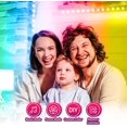 thumbnail image 3 of HENF-100ft Led Lights Strips, Smart WiFi Led Strip,RGB Led Lights Work with Alexa and Google Assistant,Music Sync Color Changing 5050 Rope Lights,Bluetooth Led Lights Strip for Bedroom,Kid Decor, 3 of 4