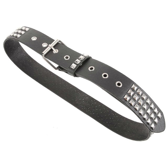 Grunge Belt Women Men Various Occasions 100x3.2cm Imitation Leather Decorative Item 1Set