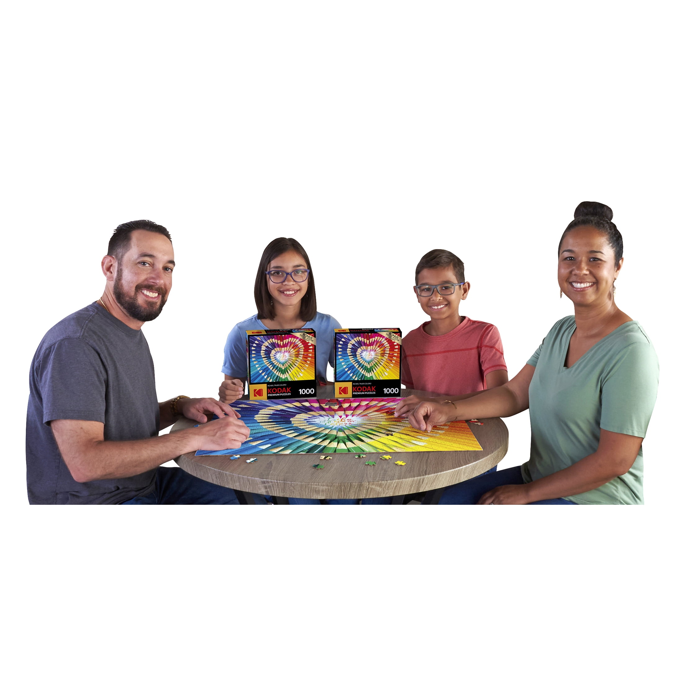 Cra-Z-Art Kodak 1000-Piece Life Is a Box of Colors Adult Jigsaw Puzzle