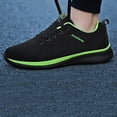 thumbnail image 1 of Zapatos Para Caminar Mocasines casuales unisex Zapatos planos con cordones suaves Accesorios para exteriores (37 verde) Sywqhk Para Estrenar, 1 of 6