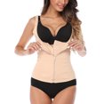 thumbnail image 2 of Waist Trainer Corset for Weight Loss Tummy Control Sport Workout Body Shaper Zipper Vest Tank Top, 2 of 6