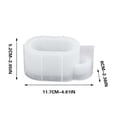 thumbnail image 3 of Utensilios de cocina HWRETIE,molde para velas de aromaterapia de gel de sílice de Pascua,accesorio para manualidades y decoración de cocina, 3 of 9