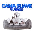 thumbnail image 2 of Cama Acolchada para Mascotas Elegate Talla L Gris, 2 of 6