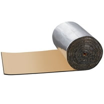 KFFKFF Vehicle Noise Reduction Mat, 200 mil 36 sqft Car Acoustic Insulation, Dense Foam Sound Absorption Material & Thermal Barrier, Dual Layer Water-Resistant Design Soundproofing Insulation Mat