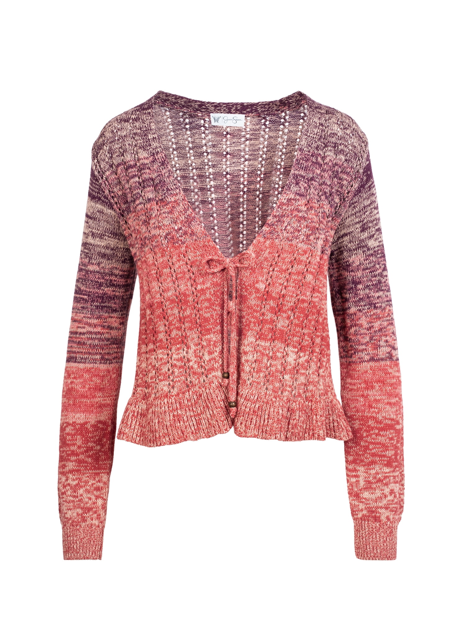 Jessica Simpson Women's Tana Tie Front Cardigan, Sizes XS-XL