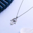 thumbnail image 4 of Collar con Colgante de Mal de Ojo JINMJMXG Plata de Ley 925, 4 of 5