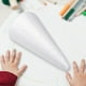 thumbnail image 2 of 10pcs espuma conos de bricolaje conos blancos adornos niños conos de bricolaje espuma de graffiti juguetes, 2 of 6