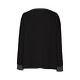 thumbnail image 6 of Inleife Womens Oversized Sweatshirts Casual Crewneck Long Sleeve Knit Tops Pullover, 6 of 6