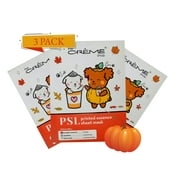 Pumpkin Spice Latte Facial masks by The Crème Shop brand - 3 Pack