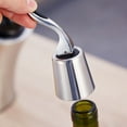 thumbnail image 1 of BESTYASH Tapón De Vino Con Vertical Para Botella Estándar Material Acero Y Silicona, 1 of 8