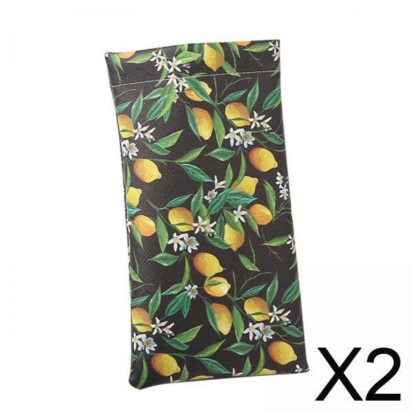 2x Estuche Para Gafas De Sol Estuche Para Gafas Accesorio Estuche Para Gafas Estuche Para Gafas Limón