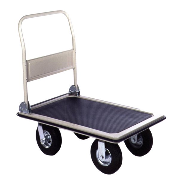 wesco industrial products 272235 deluxe series steel platform trucks