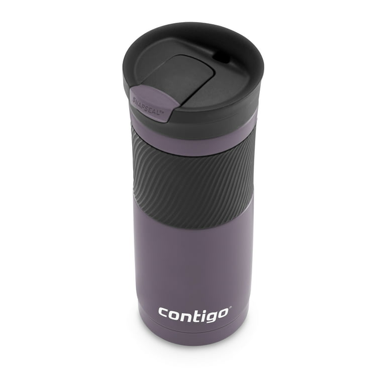 Contigo Byron Thermos Mug Cup Stainless Steel 470 Cold And Hot Drink Holder  Snapseal Vacuum Flask One Hand Lift Inner Gray Blue Red Black Navy Pink