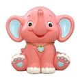 thumbnail image 1 of nipocaio Décoration en Résine pour Enfants Éléphant Rose, 1 of 4