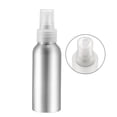 thumbnail image 3 of Uxcell 3oz/100ml Spray Bottle with Clear Mist Sprayer Aluminium  Silver Tone 6Pack, 3 of 5