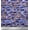 Lavender Blue, variant on Soimoi Silk Fabric Diagonal Stripe & Cat Face Animal Print Fabric by Yard 42 Inch Wide