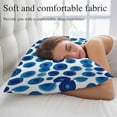 thumbnail image 5 of Blue Polka Dots Pillow Covers 16"x24", Watercolor Modern Abstract Geometric Soft Brushed Microfiber Breathable Throw Pillow Covers, Pillowcase with Zipper for Couch Sofa Bedroom Living Room, 5 of 9