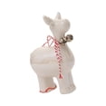 thumbnail image 3 of Adorno navideño en miniatura de cerámica con forma de reno y alce para mesa. Artesanía tradicional navideña. 11cmx7cm, 3 of 9