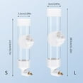 thumbnail image 5 of No-Drip Small Animals Water Bottle Automatic Water Feeders Dispenser for Birds Ferret Rabbit Hamsters No Mess for Cage, 5 of 13