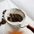 thumbnail image 3 of DOLITY Reusable Handmade Cloth Coffee with Wooden Handle Hand Drip Coffee 100mm, 3 of 9
