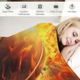 thumbnail image 3 of Orinice Basketball Blanket Soft Fluffy Plush Bed Blankets Sofa Blanket, Flannel Blankets for Settees/Chairs/Bed - Lightweight, Warm, Cozy and Durable  60x80in, 3 of 6