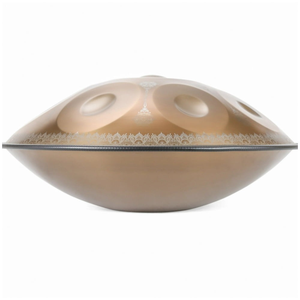 10 Notes Mandala Pattern Gold Handpan Drum Decorative Steel Percussion Instrument