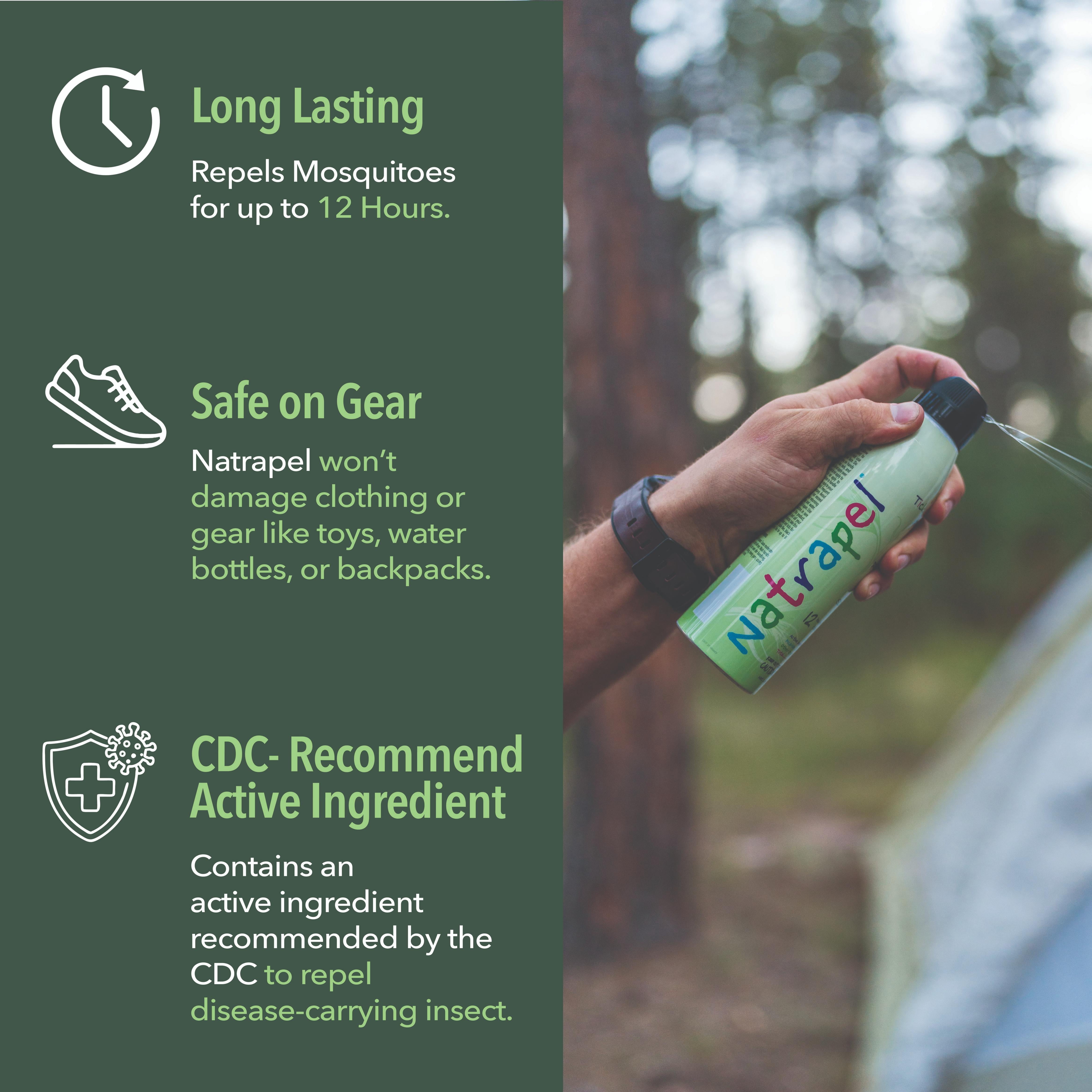 Natrapel Kids Tick & Insect Repellent Spray, 6 oz.