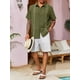 thumbnail image 3 of Playa De Guayabera Cubana Camisas Casual De Lino Para Hombre, 3 of 8