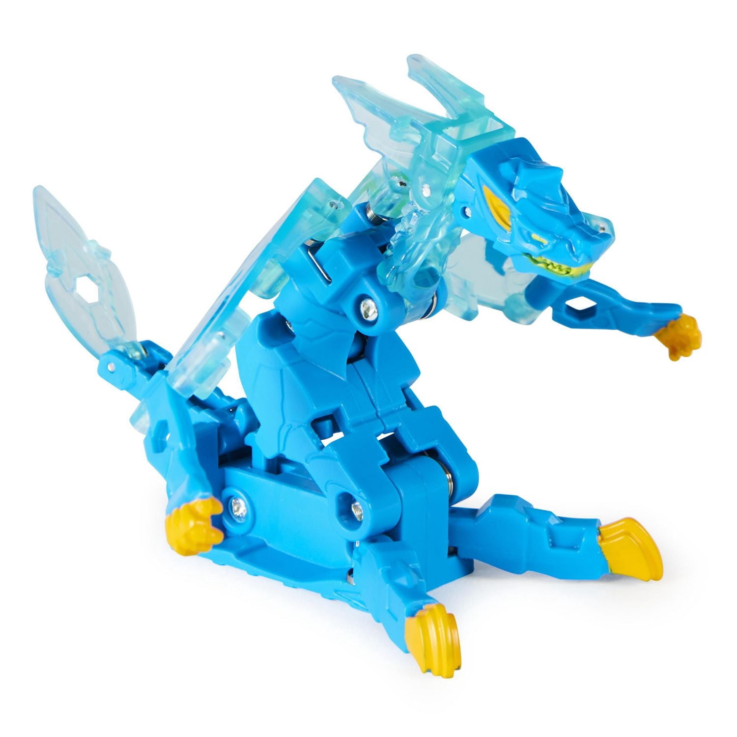 Bakugan Geogan, Hyenix, Geogan Rising, Figurine articulée et cartes à collectionner