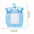 thumbnail image 3 of WIFKLSIIPG 4PC Cute Party Boy Hanger Picture Frame Full Moon Birthday Bath Clothes Shape Mini Photo Frame, 3 of 8