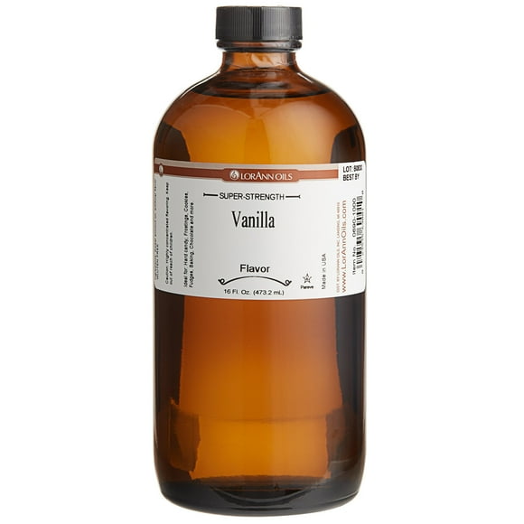 LorAnn Oils 16 oz. Vanilla Super Strength Flavor